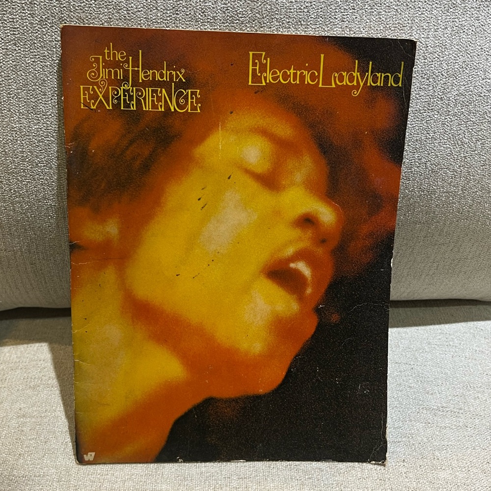 Original 1968 The Jimi Hendrix Experience Electric Ladyland Guitar Song Book